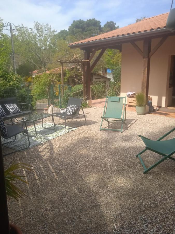 Maison Au Dessus Du Lac De Biscarrosse Eksteriør bilde